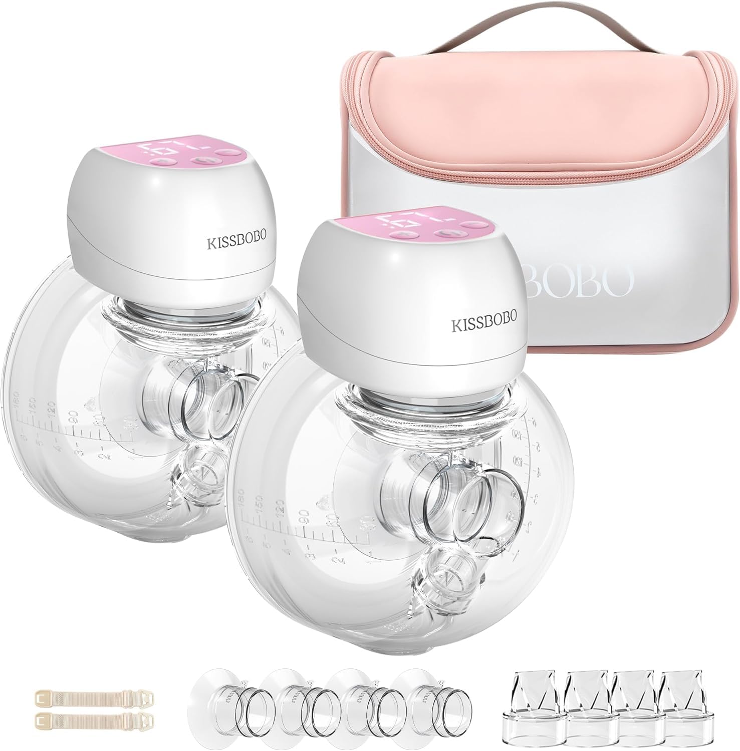 Amazon.co.jp: KISSBOBO ABP-1508 ハンズフリー 搾乳器 ウェアラブル